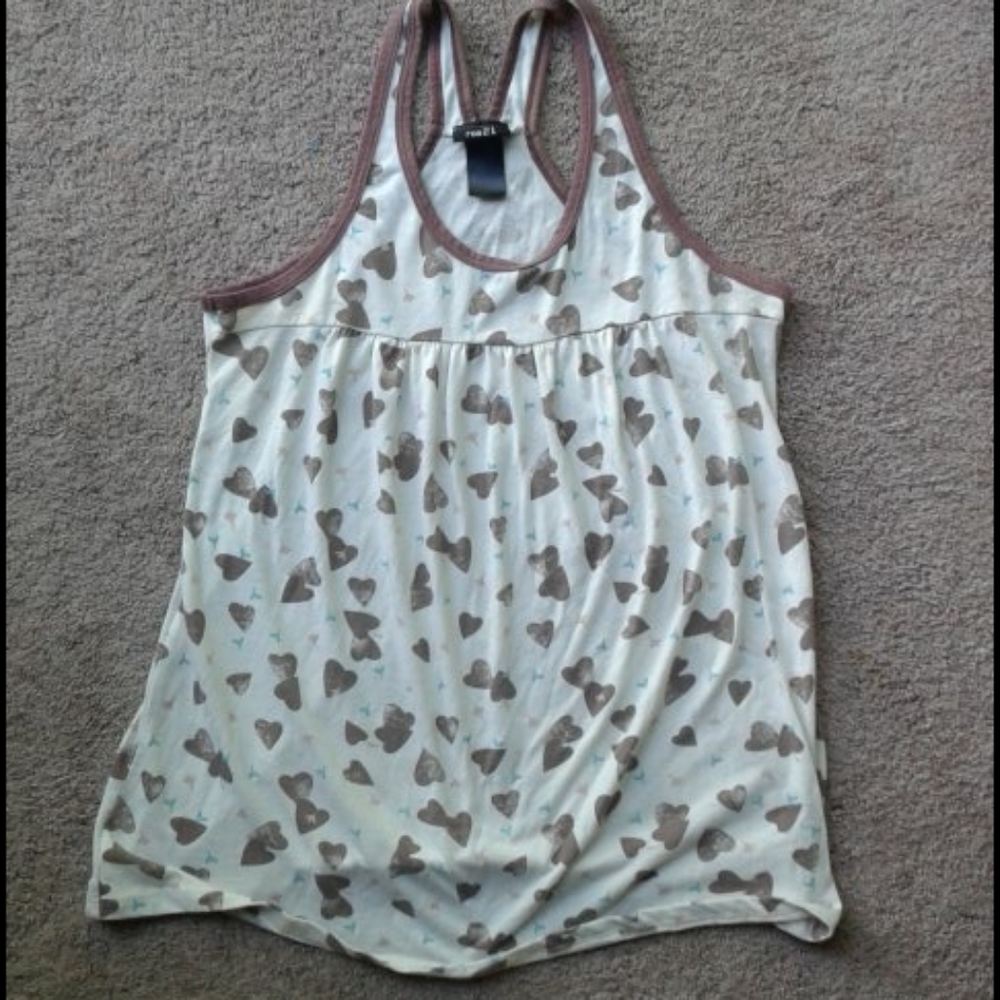Cute pattern tank top